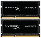 Оперативная память 16Gb DDR-III 1866MHz Kingston HyperX Impact SO-DIMM (HX318LS11IBK2/16) (2x8Gb KIT)