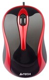 Мышь A4Tech N-350-2 Black/Red