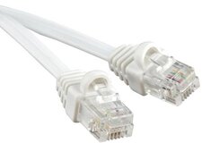 Патч-корд Hyperline PCM-RJ12-RJ12-1M-WH