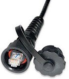 Разъем Hyperline PLUG-IE-8P8C-P-C5-SH