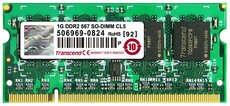 Оперативная память 1Gb DDR-II 667Mhz Transcend SO-DIMM (JM667QSU-1G)