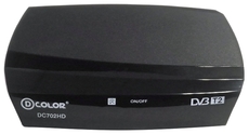 ТВ-тюнер D-Color DC702HD Black