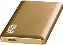 Внешний корпус для HDD AgeStar 31UB2A16 Gold
