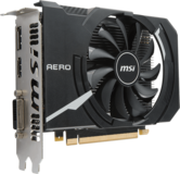 Видеокарта nVidia GeForce GTX1050 Ti MSI PCI-E 4096Mb (GTX 1050 Ti AERO ITX 4G OCV1)