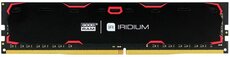 Оперативная память 8Gb DDR4 2400MHz GOODRAM IRDM Black (IR-2400D464L15S/8G)