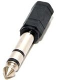 Переходник Telecom 6.3 Jack (M) - 3.5 Jack (F) (TA1950)