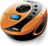 Аудиомагнитола BBK BS10BT Black/Orange