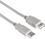 Кабель удлинительный HAMA USB 2.0 A (M) - A (F), 1.8м (H-134296)