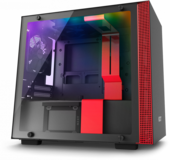 Корпус NZXT H200i Matte Black/Red