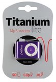 Портативный плеер Perfeo PF_A4187 Titanium Lite Violet