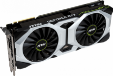Видеокарта nVidia GeForce RTX2080 MSI PCI-E 8192Mb (RTX 2080 VENTUS 8G)