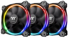 Вентилятор для корпуса Thermaltake CL-F071-PL12SW-A Riing 12 LED RGB (3 Fan Pack)