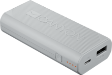 Внешний аккумулятор Canyon CNE-CPBF44W 4400 мАч White
