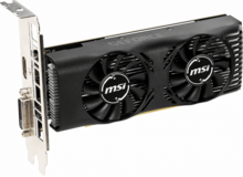 Видеокарта nVidia GeForce GTX1650 MSI PCI-E 4096Mb (GTX 1650 4GT LP)