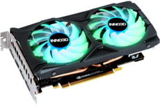 Видеокарта nVidia GeForce GTX1660 Ti Inno3D Twin X2 OC RGB PCI-E 6144Mb (N166T2-06D6X-1710VA15LB)