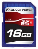 Карта памяти 16Gb Silicon Power SDHC Class 6 (SP016GBSDH006V10)