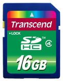 Карта памяти 16Gb Transcend SDHC Class 4 (TS16GSDHC4)
